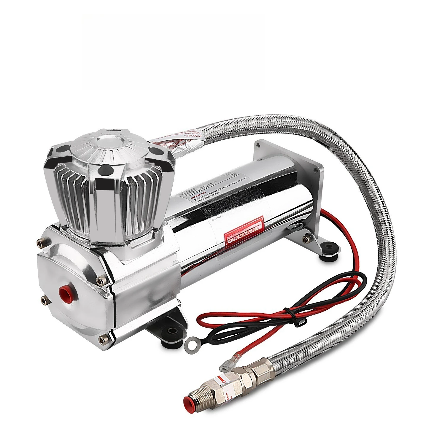 

Automobile tire air pump, automobile suspension/horn air source air compressor, stainless steel oil-free high