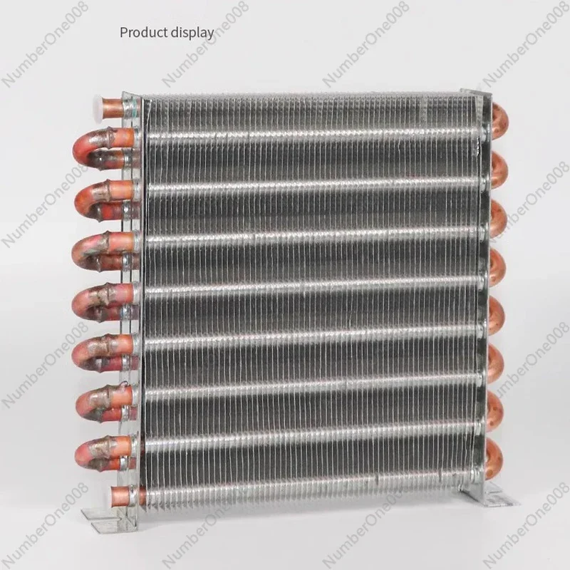 Refrigerator condenser water-cooled air-cooled copper tube radiator freezer homemade universal evaporator small