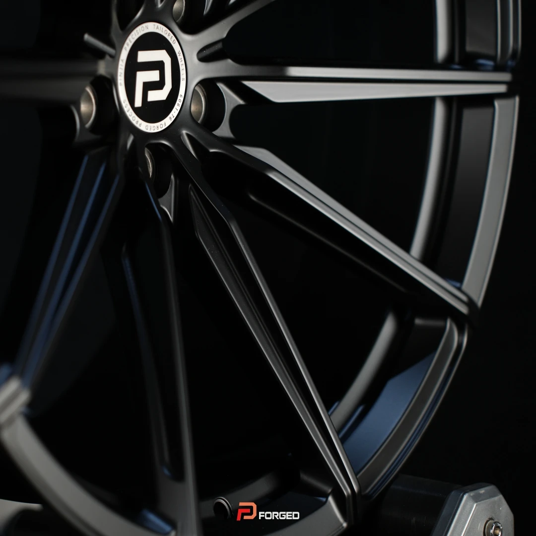 Custom Quality Forged Wheels Multi Spoke Design Lightweight Wheels Performance Alloy Wheels CF3 Satin Black for  X5 F15 G05