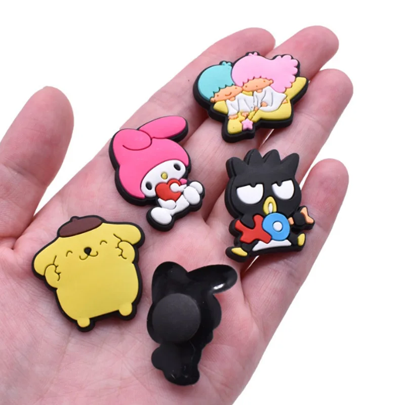 50pcs Miniso Kuromi Series Shoe Charms for Sandals Accessories Shoe Decorations Pins for Kids Boy Girls Favor Gift Kids Gifts