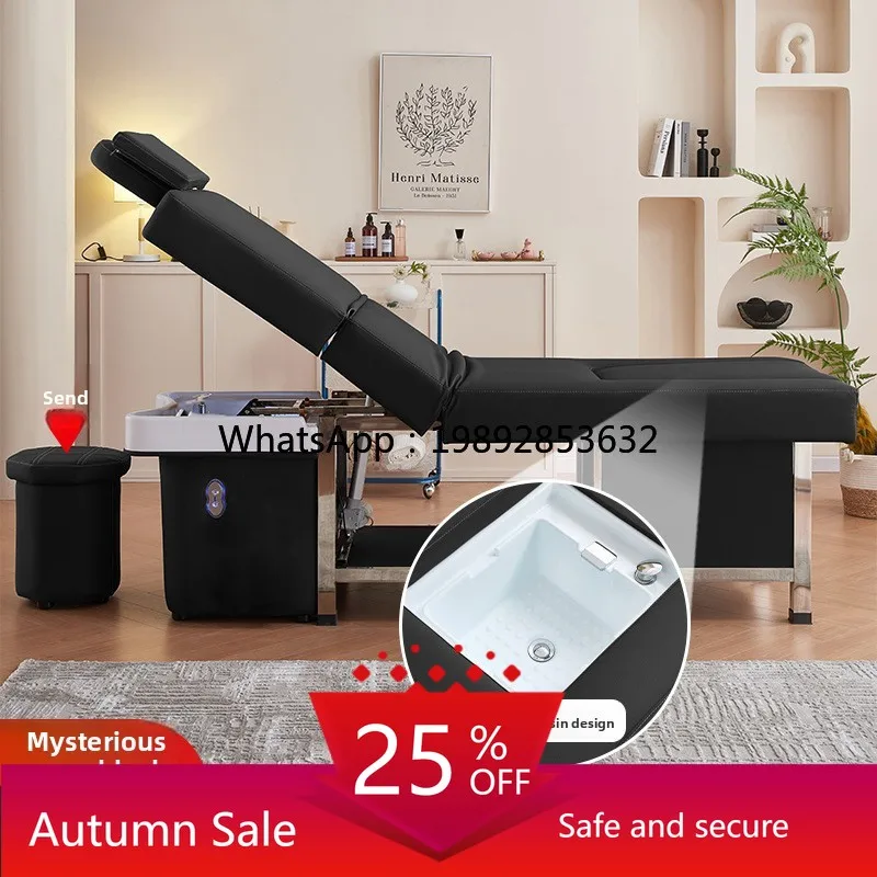 

LYYShampoo bed lift Hair Washing Massage Chair Pedicure