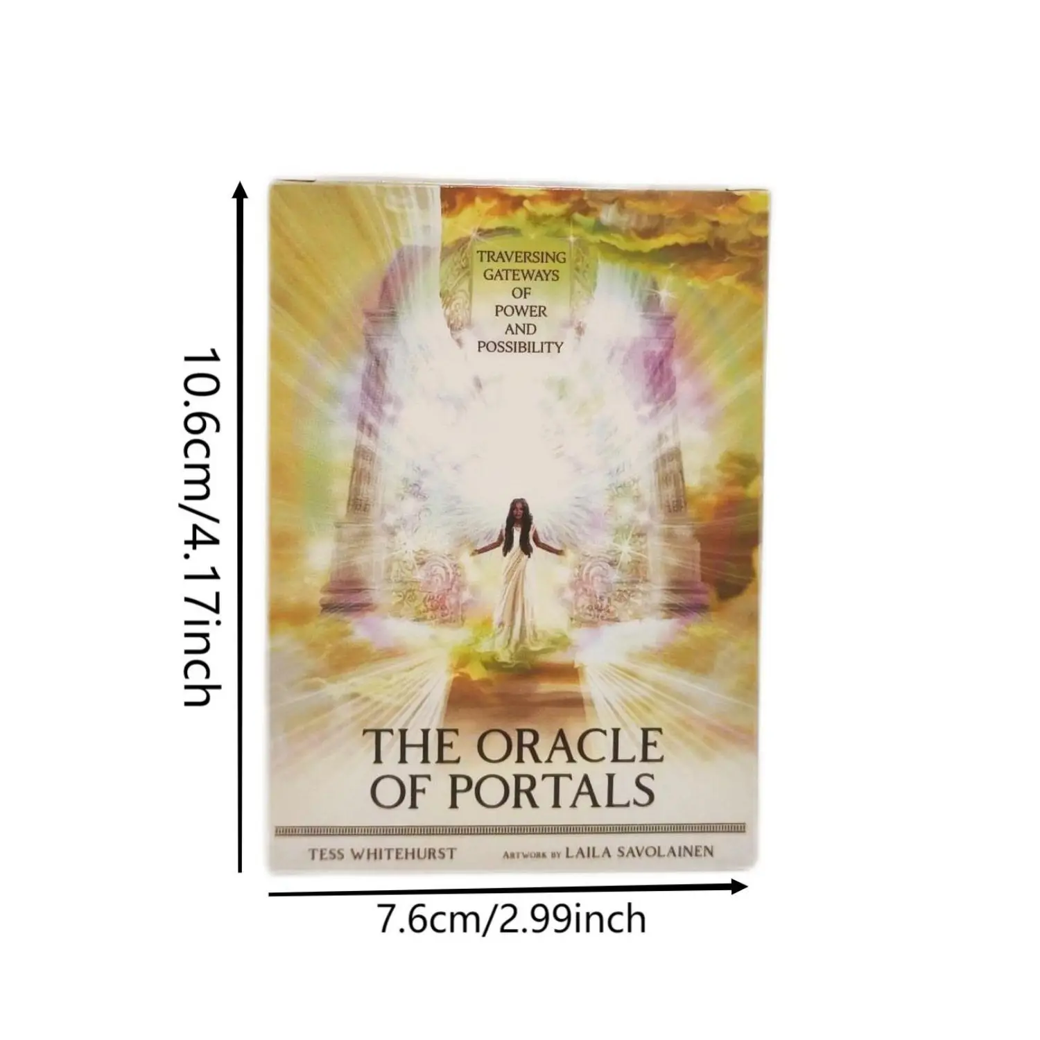 New Hot The Oracle of Portals Ask and Know 44 Cards/Set The Mythic Fate Divination For Fortune Games Family Tarot Cards