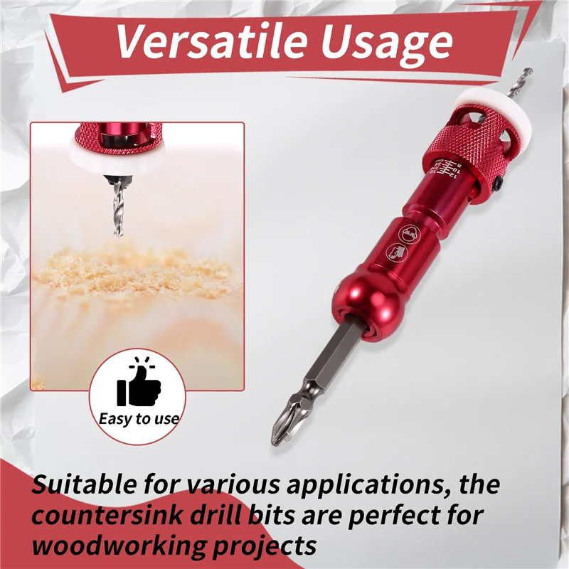 

T98C-Для сверлильных станков Сверла с низким содержанием трения и ограничителем глубины Сверла с твердосплавными наконечниками для точного зенковки