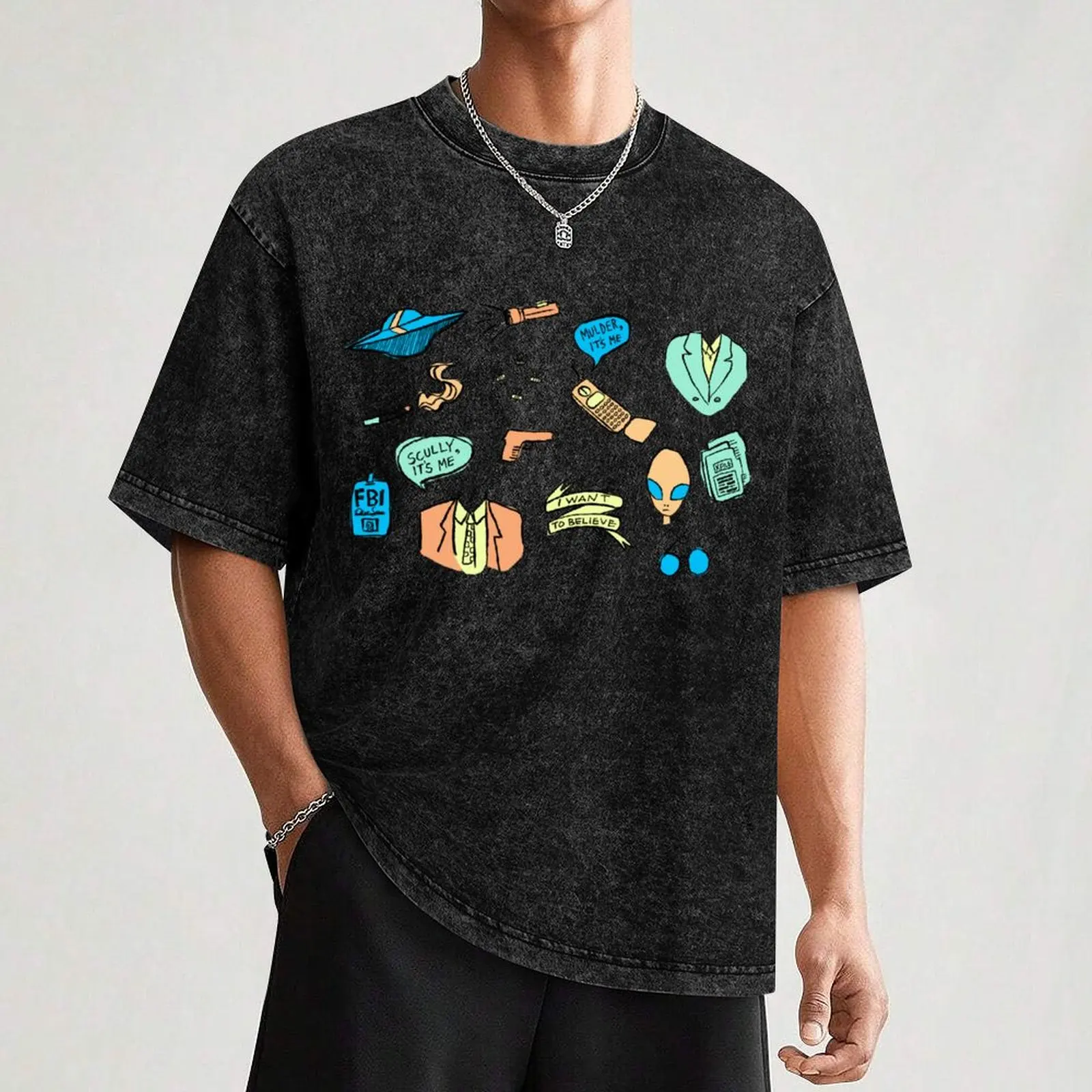 مولدر انها لي تي شيرت تي شيرت رجل عادية رجالي جرافيك تي شيرت تي شيرت رجل مصمم قميص رجل عادي تي شيرت