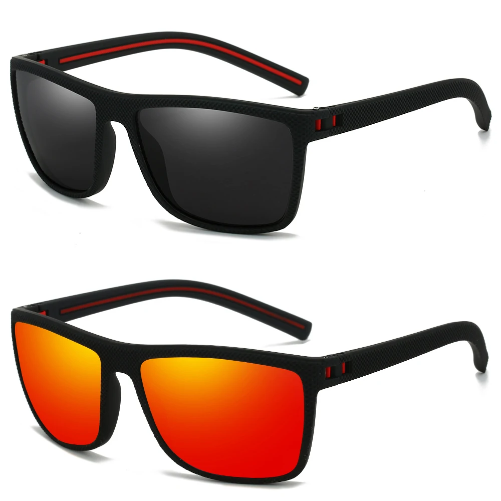 1/2PCS Zonnebril Heren Gepolariseerde Dames UV400 Zonnebril Visbril Outdoor Sportbrillen
