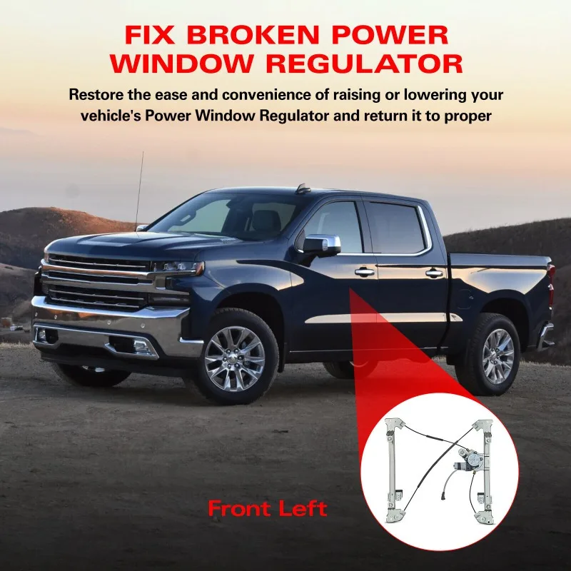 

Front Left For 2004-2008 Ford F-150 with Motor Power Window Regulator 741-430