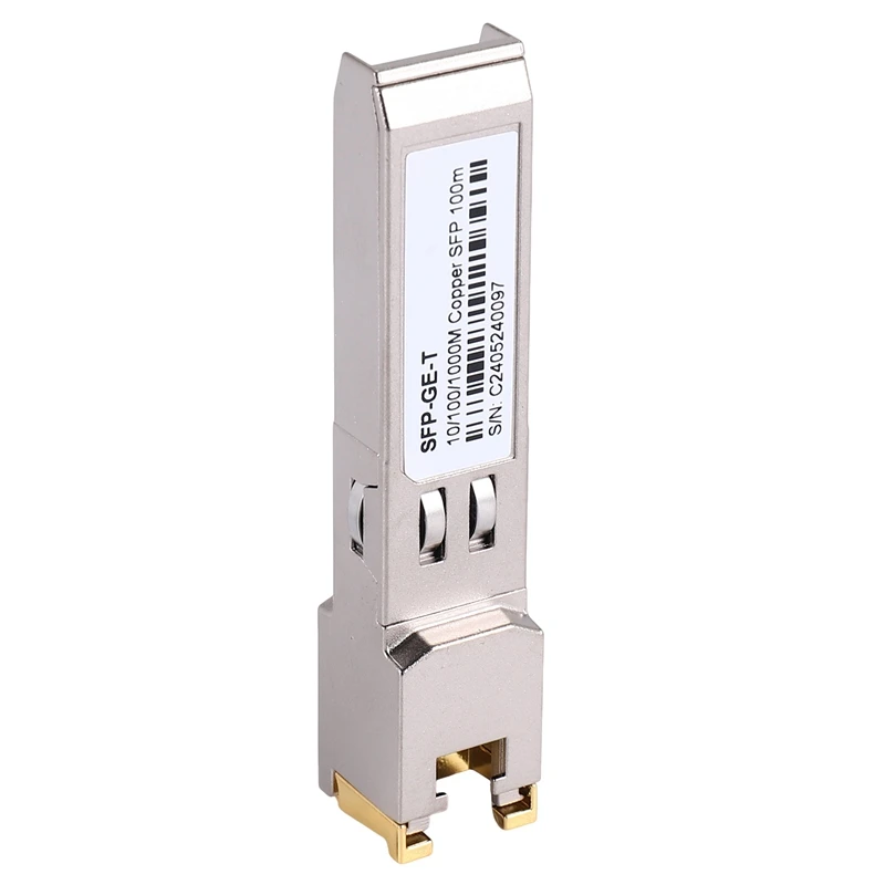 Module RJ45 Switch Gbic 10/100/1000 Connector Copper RJ45 Module Gigabit Ethernet Port 1Pcs