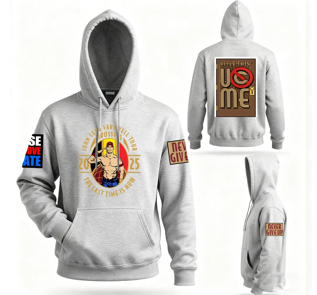 جون سينا الوقت الأخير هو الآن وداع 2025 جولة هوديي البلوز الذكور سوداديرا هومبر الحرارية هوديي مروحة تذكارية أفضل الهدايا #6