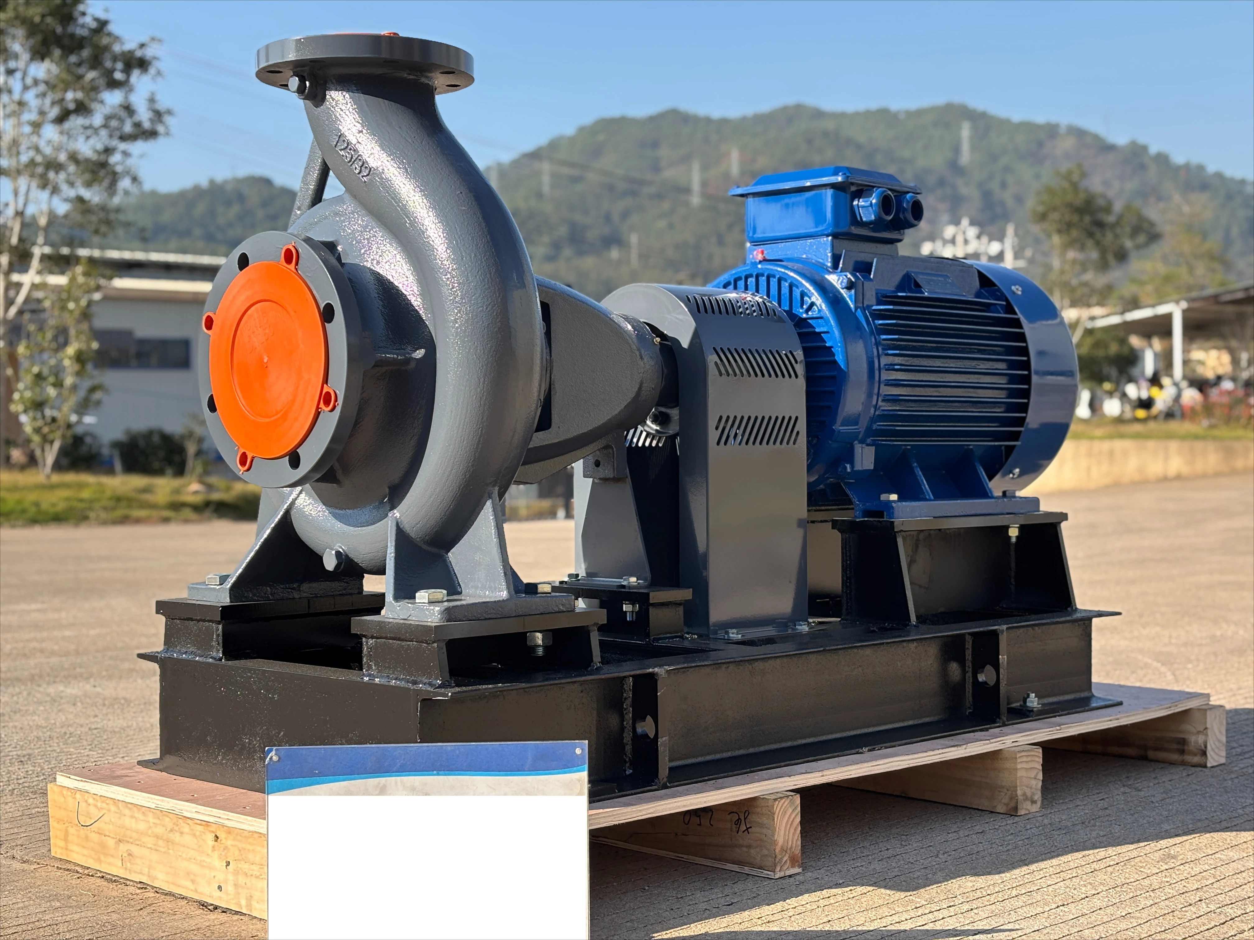 Certified Explosion Proof Motor Centrifugal Pump, for Chemical and Solvent Transfer in Hazardous Areas