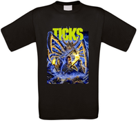 Ticks C2 – Killerinsekt Horror Culto Movie Camiseta de Todos los Tamaños Nuevos