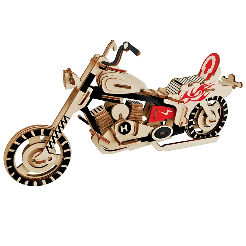 

Новый деревянный 3D-головоломка 2025, обучающая строительная игрушка для детей, сделай сам, сборная модель ручной работы, декор для начальной школы, обучение, веселое