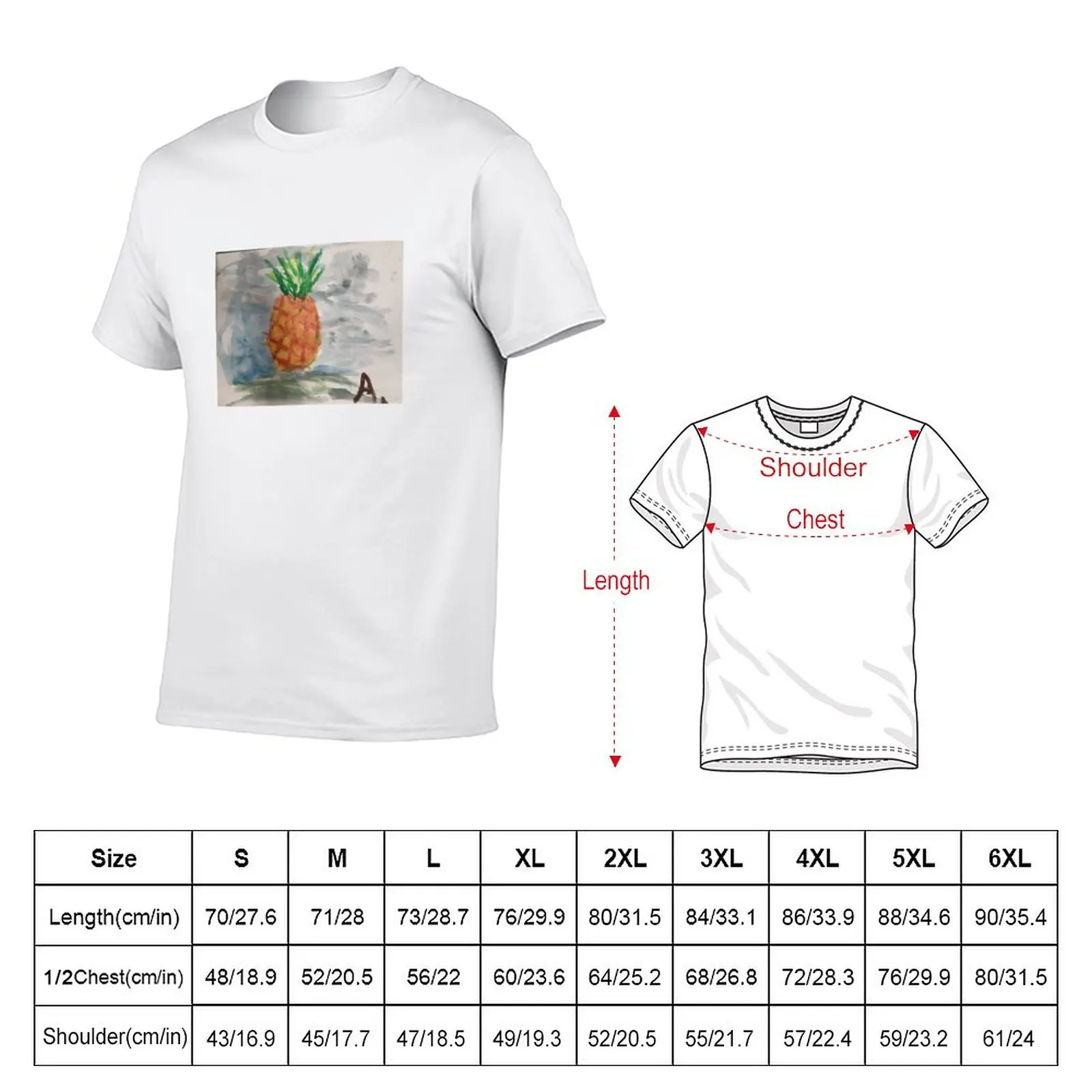 New Pineapple T-Shirt custom t shirt quick drying shirt sweat shirts, men