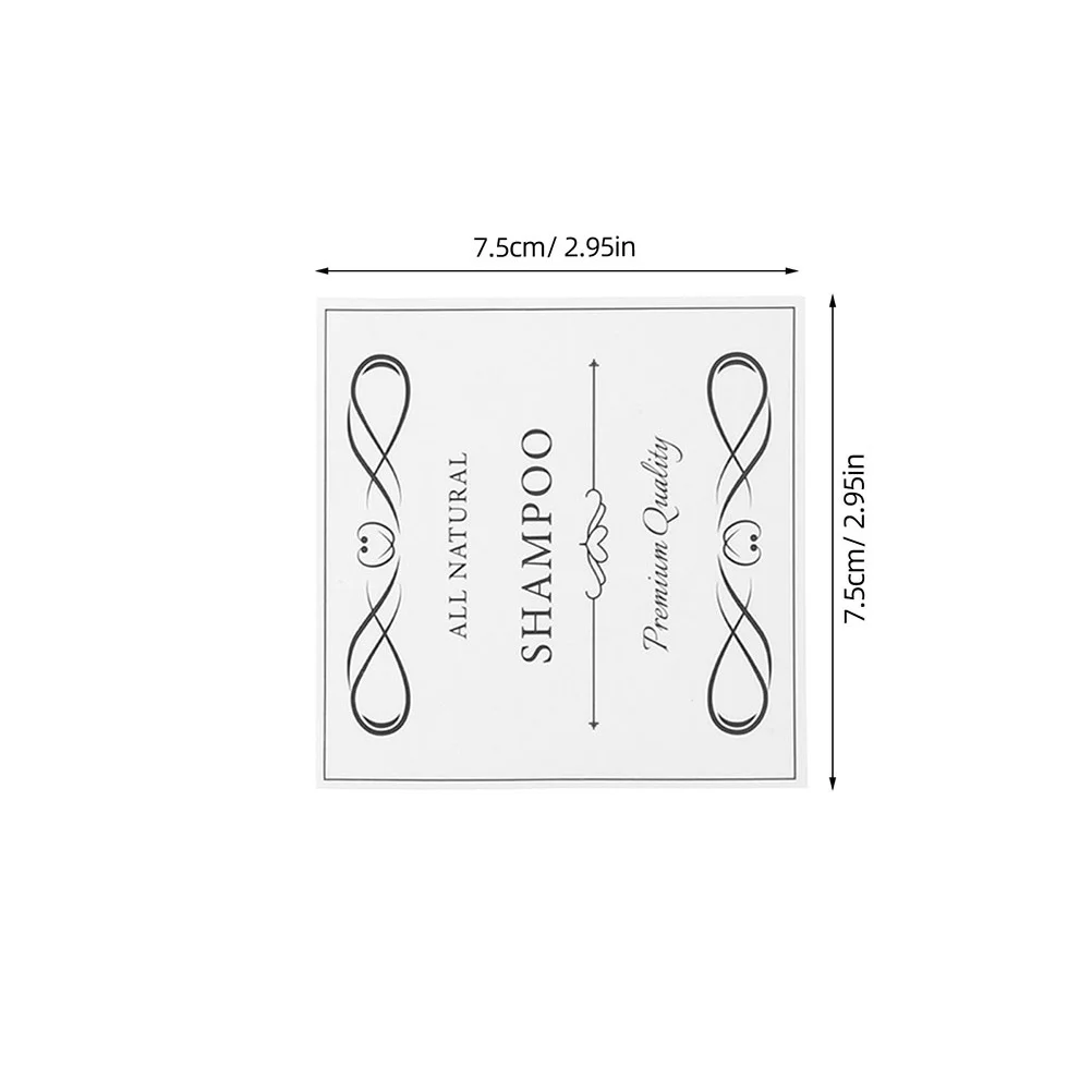 Étiquettes autocollantes imperméables pour salle de bain, distributeur de savon, autocollants pour savon pour les mains, Lotion, bouteilles de douche, 12 pièces