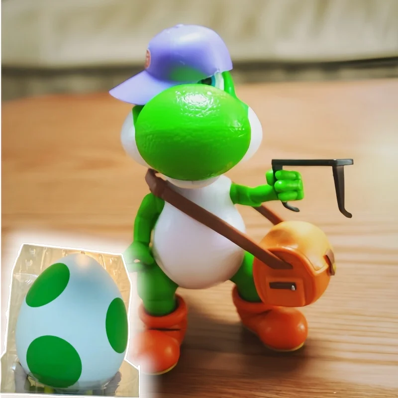 

In stock Universal Super Mario Galaxy Movie Yoshi Popcorn Bucket Egg Hugging Collectible Snack Storage Drink Cup For Mario Fans
