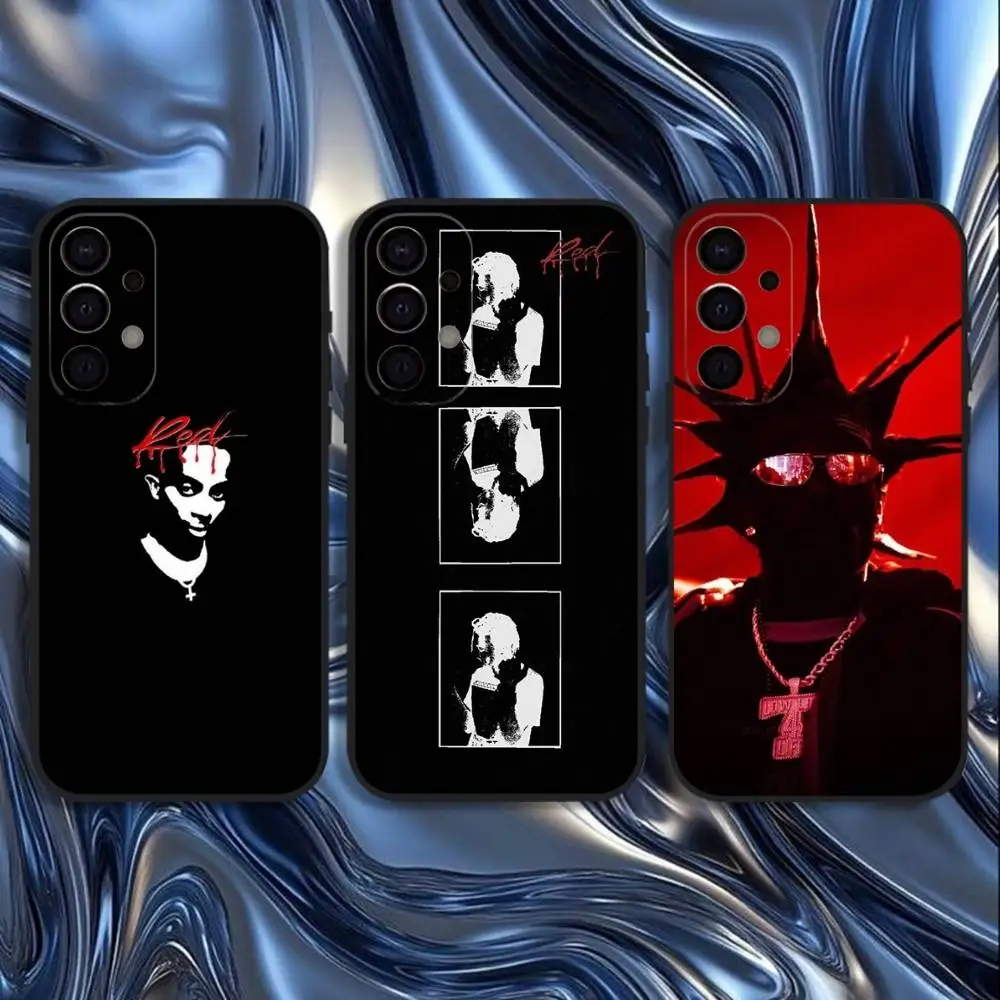 

Rapper Playboi Carti Whole Lotta Red Phone Case For Samsung S25,S24,S21,S22,S23,S30,Ultra,S20,Plus,Fe,Lite,5G Black Cover