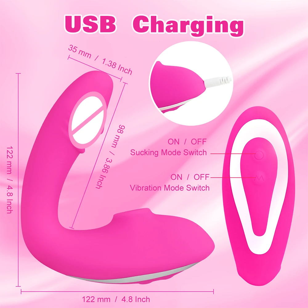 ألعاب الجنس للنساء مص هزاز G بقعة البظر تحفيز مزدوج جهاز تدليك للمهبل مقاوم للماء هزاز الإناث السلع الكبار