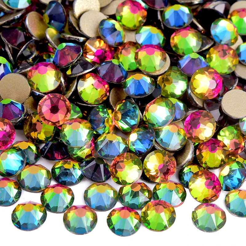 OL Diego SS10-SS30 Glitzerglas 2088 Strasssteine, Top-Qualität, nicht Hotfix, Diamant-Kunst,taw Kristalle für Kleidungsdekorationen – Detail 12