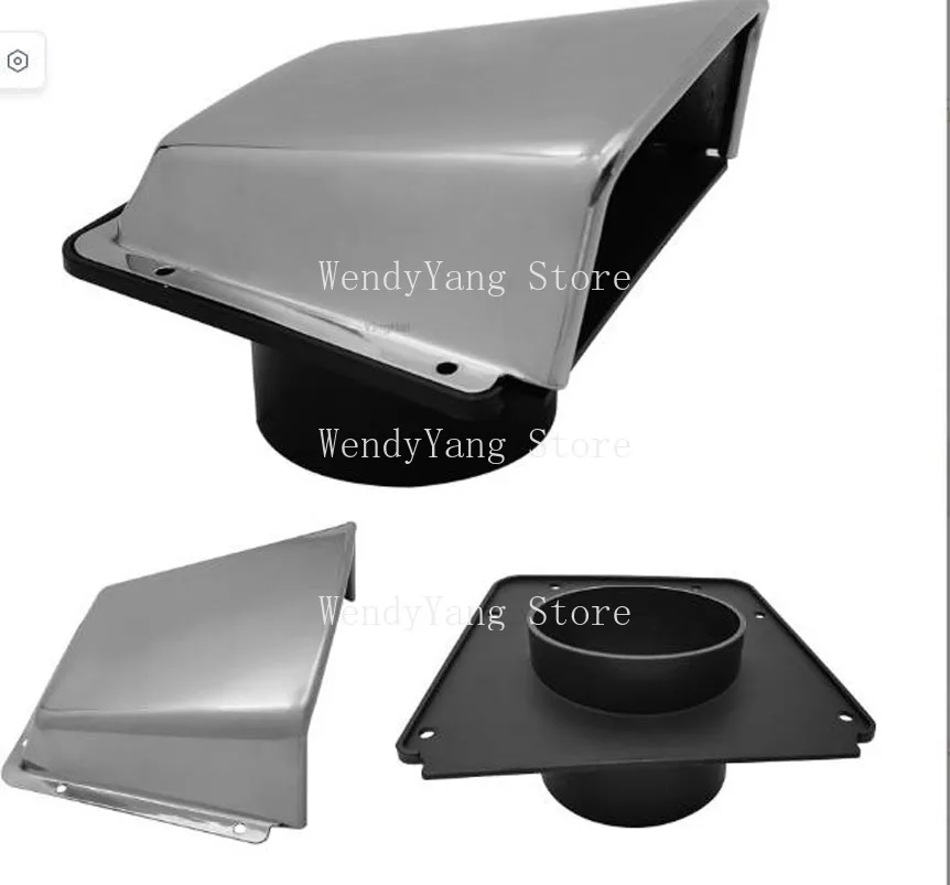 Hot-selling stainless steel 316-side cover vent exhaust port yacht marine hardware corrosion-resistant and rust-resistant