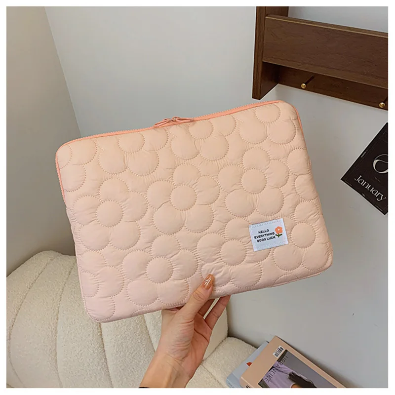 Koreańska urocza torba na laptopa do MacBook Air13.3 13.6 Pro14 15 16 HP ASUS Xiaomi Samsung15.6 Ipad9.7-11Inch Etui na tablet