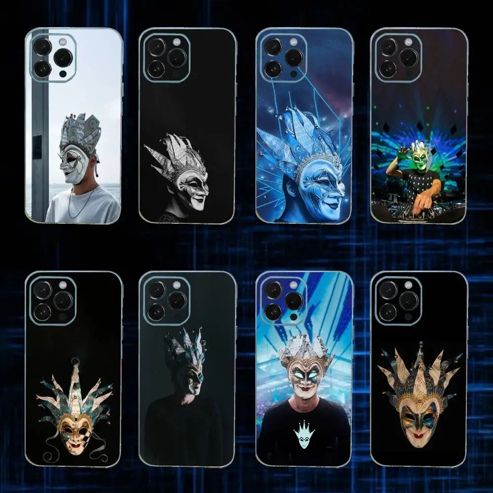 

DJ B-Boris B-Brejcha Phone Case For iPhone17,16,15,14,13,12,11 Plus,Pro Max Soft Transparent Cover