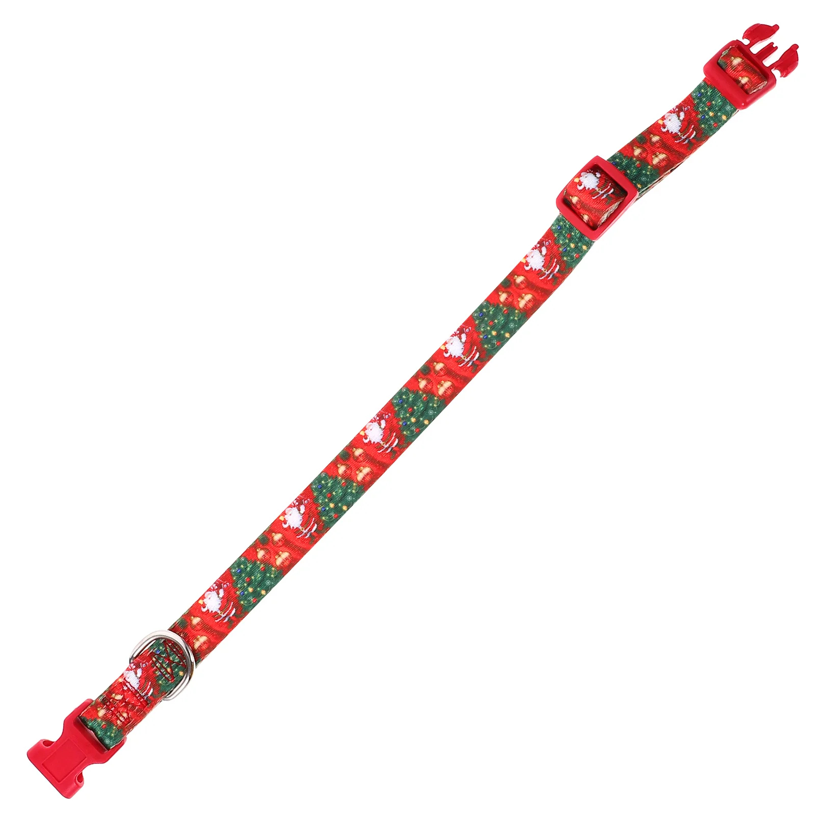 

Adjustable Christmas Puppy Collar Cute Xmas Pet Necklace Decorative Adorable Holiday Party Wear Christmas Dog Collar