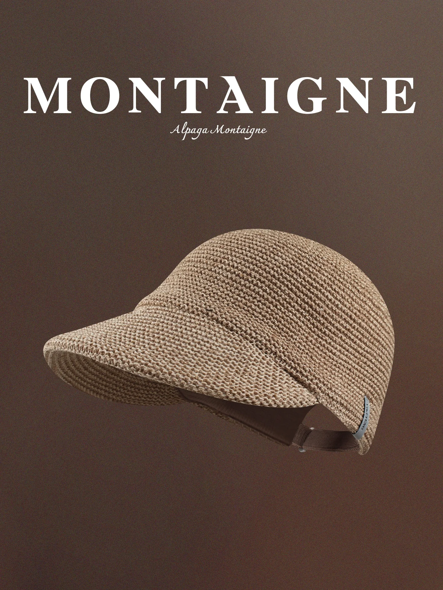 alpaga-montaigne-chapeau-en-tricot-pour-debut-d'automne-style-equestre-retro-casquette-de-baseball-britannique-reglable-dessus-rond-fibre-de-polyester