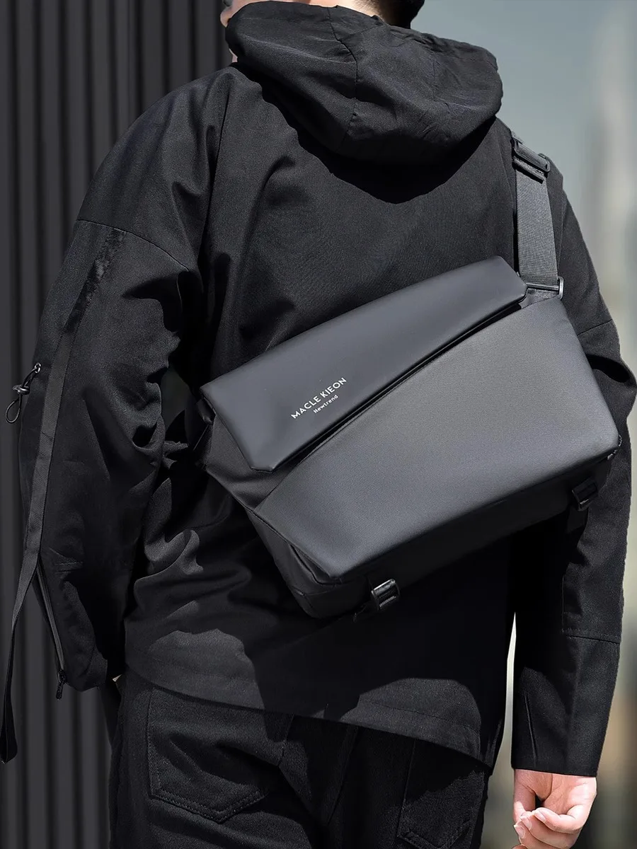 

Повседневная сумка через плечо, легкая сумка-мессенджер, универсальная модная нагрудная сумка для отдыха, функциональная сумка на одно плечо для мужчин