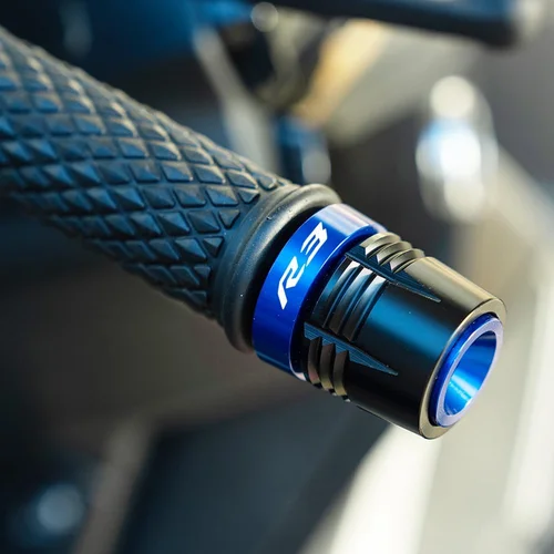 Imagen 2 del producto Para Yamaha R1 R3 R6 R7 R15 R125 R25 YZF YZFR1 YZFR3 YZFR6 YZFR7 accesorios manillar de motocicleta tapa de barra tapón final
