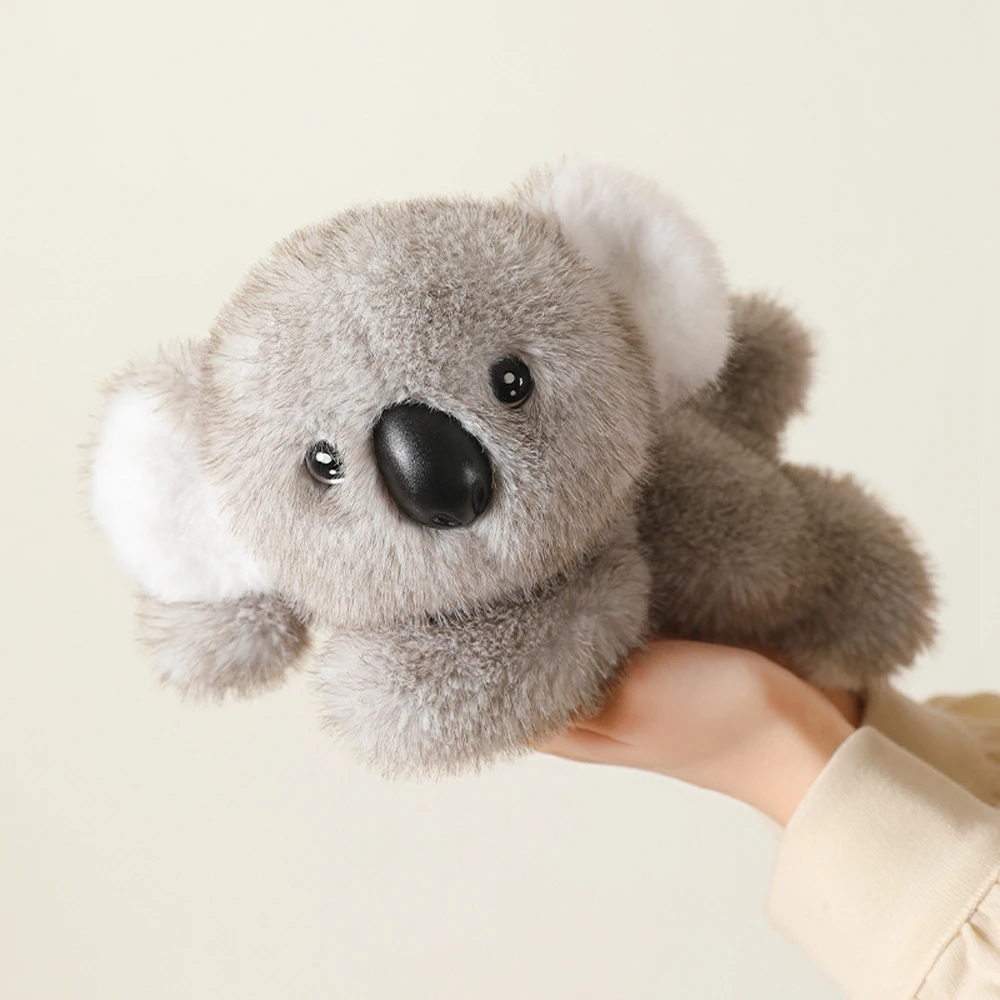 

Creative Grey Koala Plush Toy Realistic Rabbit Soft Dolls Lifelike Husky Stuffed Dog Home Decoration Plushie Gifts For Friends