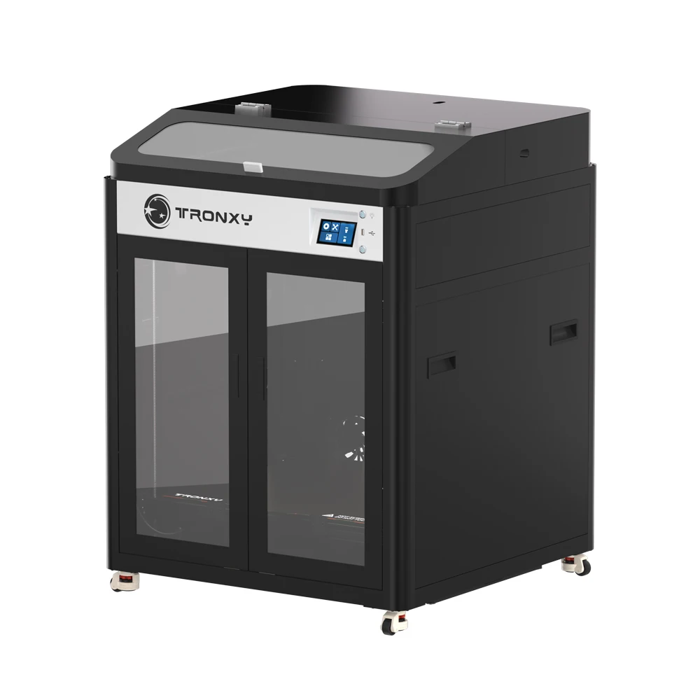 

Tronxy VEHO 600 PRO V2 FDM 3D-принтер Двухосевая направляющая Рельс с прямым приводом 3D-принтер с защелкой прошивки 600*600*600 мм с корпусом