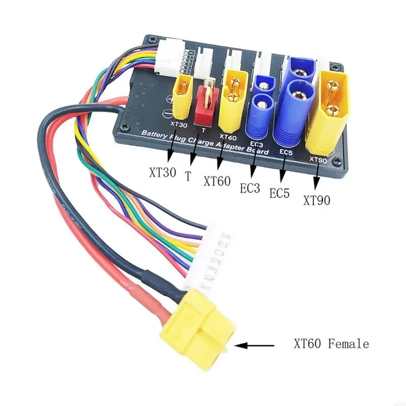 203A XT30 XT60 XT90 Connector Battery Multi Charging 6S Parallear Charging Board