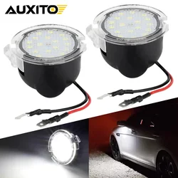 AUXITO 2Pcs Car LED Under Side Mirror Light Puddle Lamp for Ford Expedition Edge F150 Flex Explorer Raptor SVT Taurus Lincoln LS
