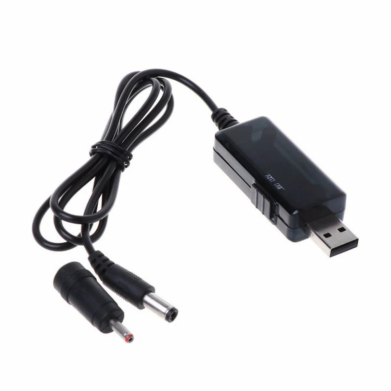 

1PCS USB Boost Converter DC 5V to 9V 12V Power Cable 3.5x1.35mm Plug Adapter For Power Supply/Charger