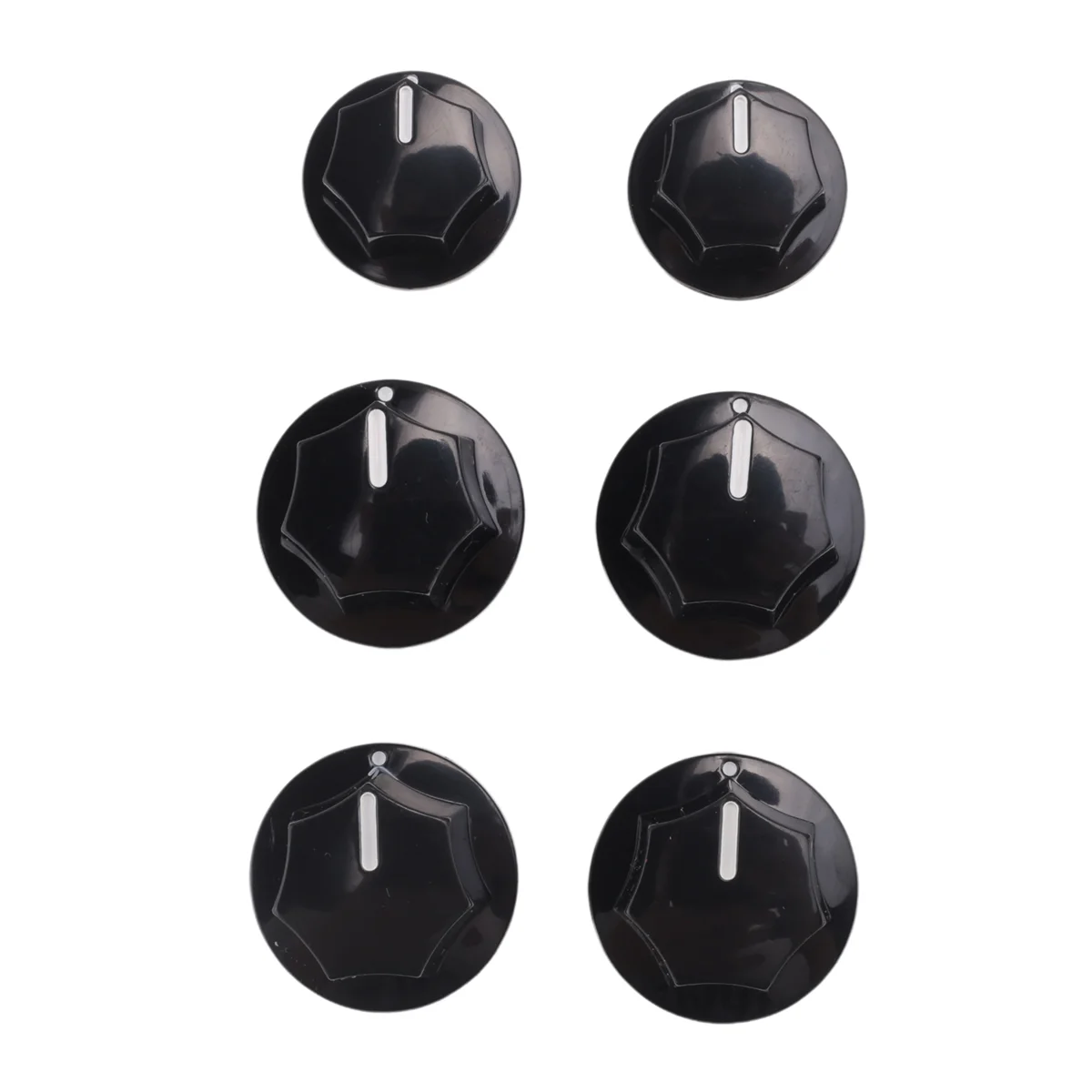 Hot 6Pcs Control Knob Volume Audio Control Knobs for Electric Guitar Parts