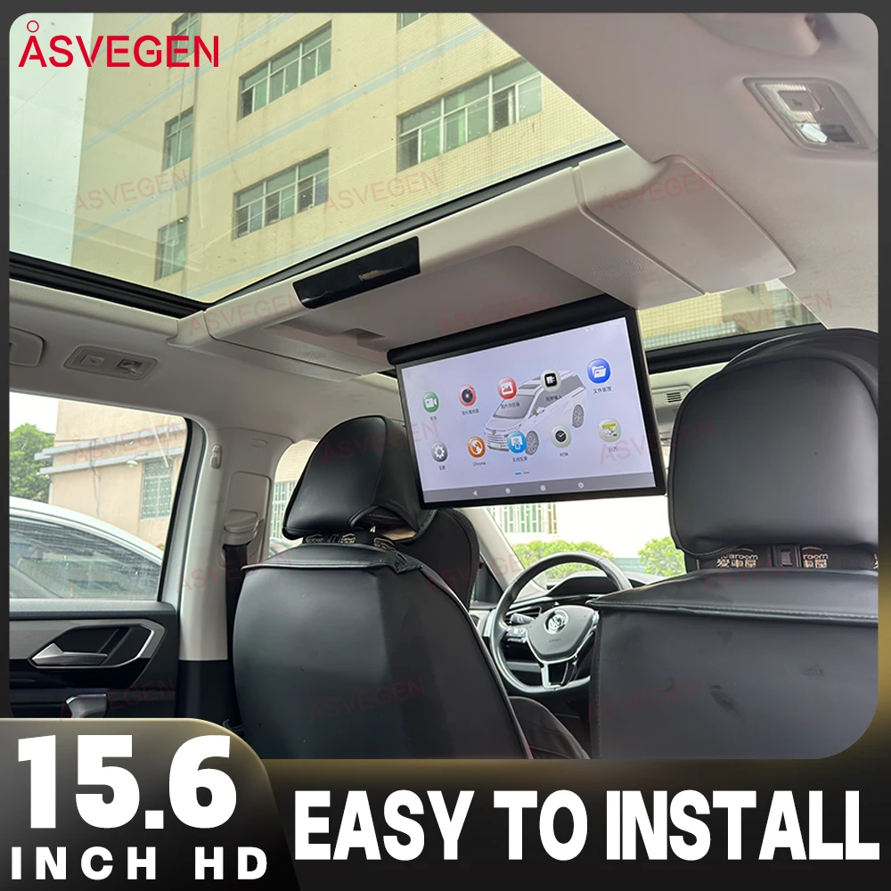 

4,7-дюймовый потолочный экран Android 9.0 для BMW Volkswagen HD IPS Bus TV монитор для заднего сиденья