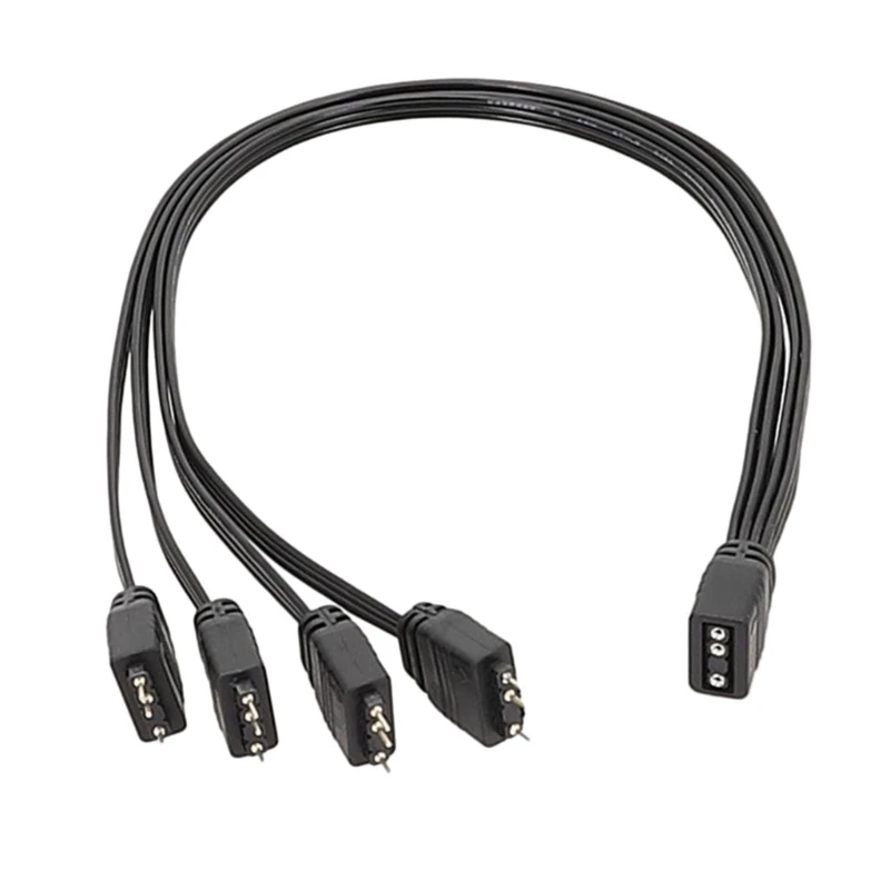 CS1W Upgrades Your Lighting Setups with ARGB Splitter Cable for Computer Chassis