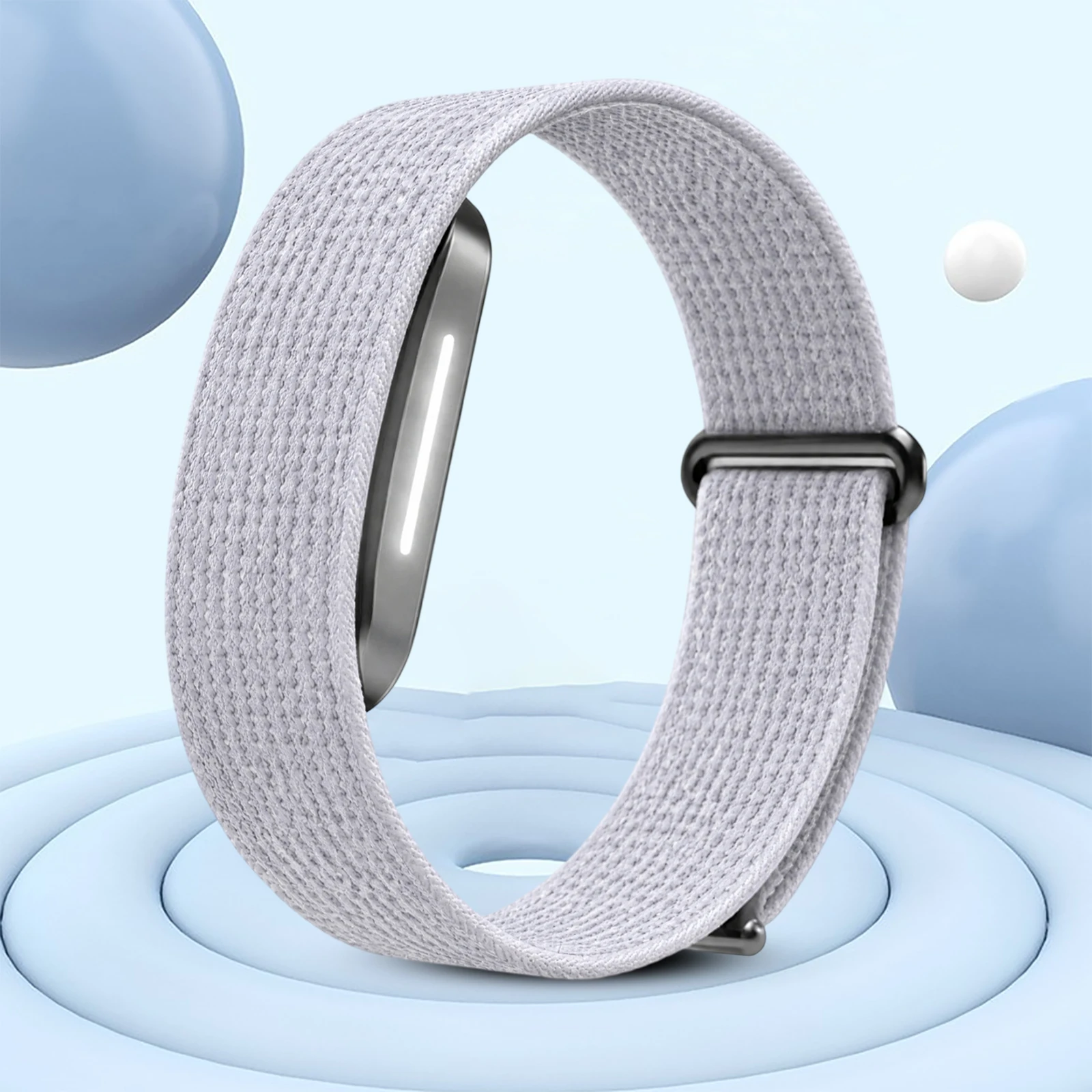 Replacement Wristband for Hume Band 2.0 Braided Nylon Adjustable Sweat-wicking Breathable Sport Strap