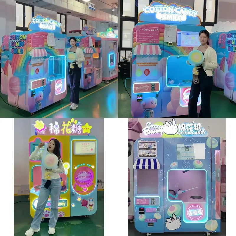 Automatic Marshmallow Vending Machine for Commercial Unmanned Retail Intelligent Self Service Vending Machine Manufacturer