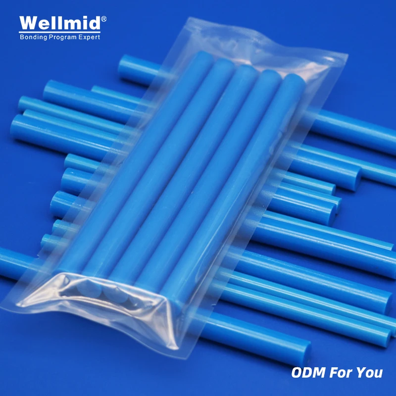 7mm11mm×150mm Blue Eure Hot Melt Glue Sticks For Heat Pistol Gun Adhesive Araldite DIY Tools Repair Alloy Accessories Decoration