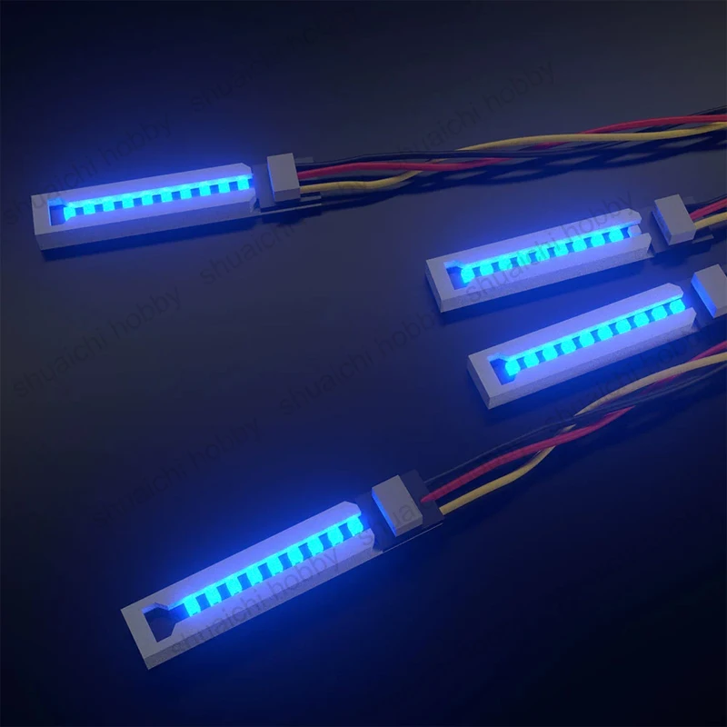 1Set 5V Ultra-licht Licht Streifen Unterstützung Direkt Plug-in/Löten Verbindung für Flug Controls FPV Drone Racing DIY Zubehör
