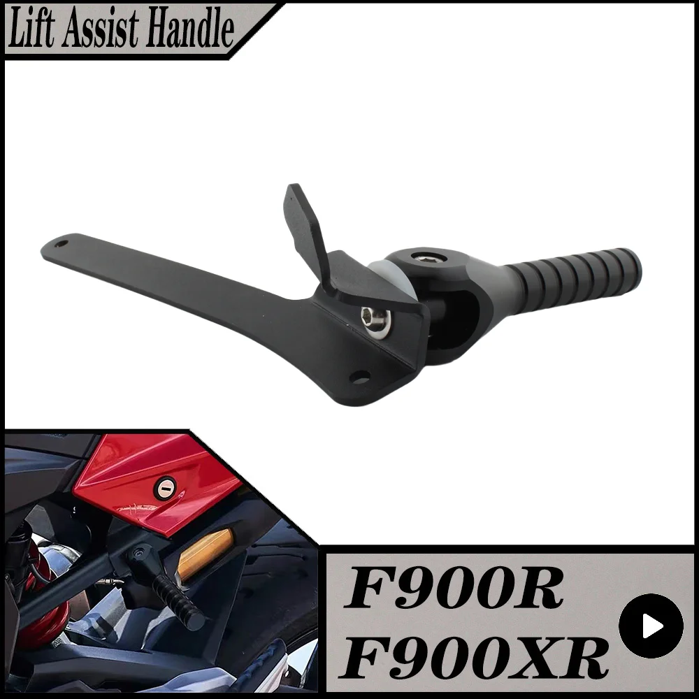Heavy Duty Lift Assist Handle for BMW F900XR F900R 2019-2025 Easy Install Anti-Rust Motorcycle Upright Lever with Non-Slip Grip