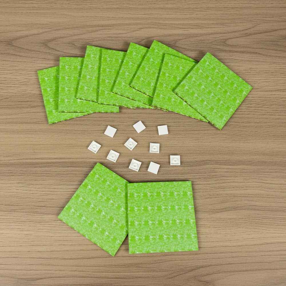 6pcs Magnetic Base Plate Variety Baseplates Match World Magnetic Building Blocks Toys for Boys and Girls Children Gift