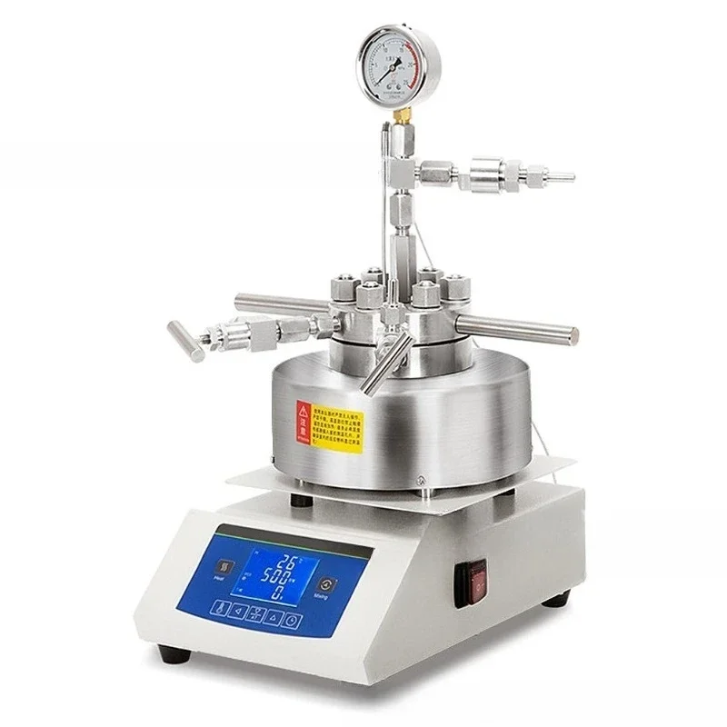 Magnetic stirring, laboratory digestion of high pressure reactor, gas-filled hydrogenation kettle c