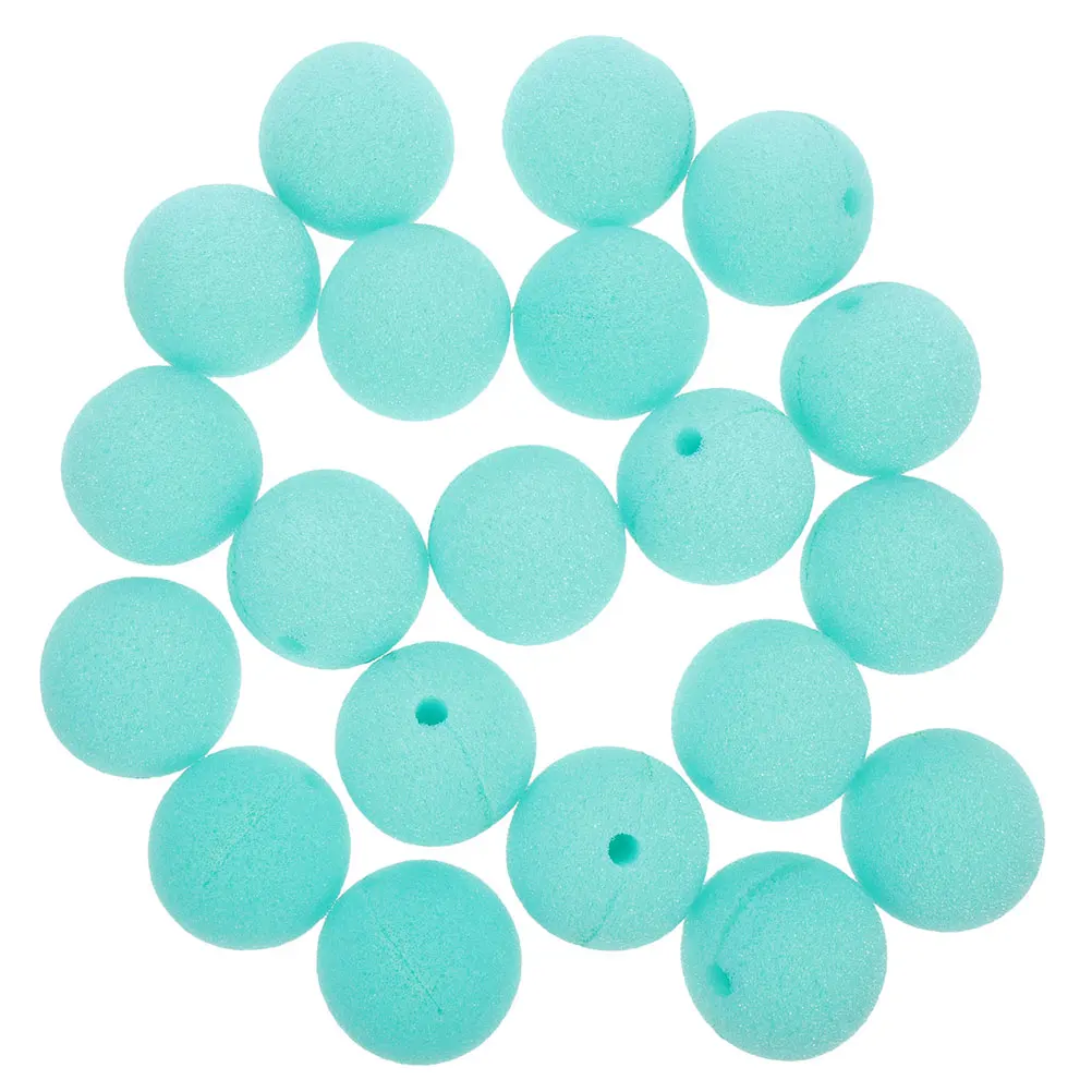 

40pcs Green Clown 50MM Reusable Carnival Accessories for Carnival Sponge Nose Party Costume Halloween Props