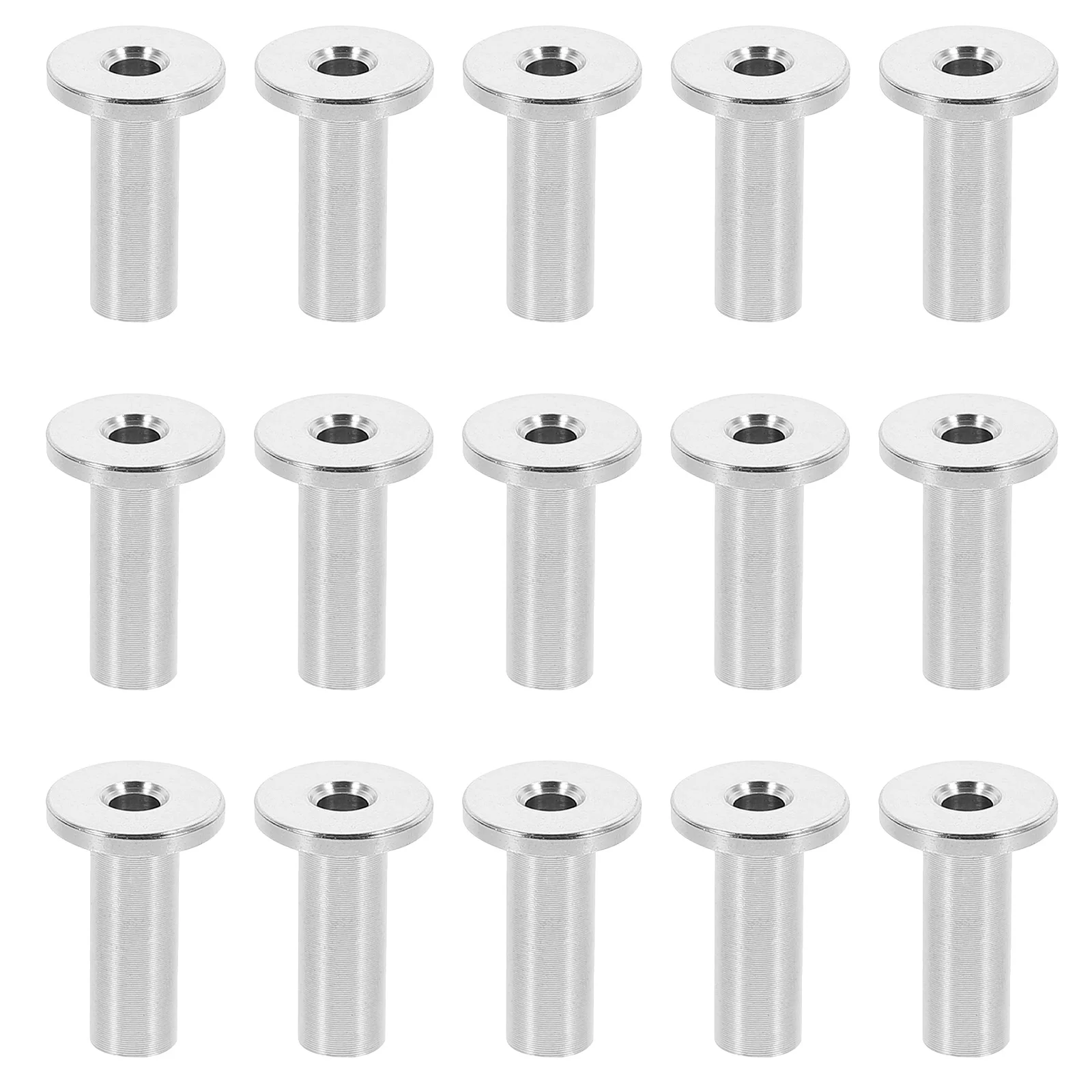 

20pcs Cable Railing Kit Protective Sleeves 3/16" Stainless Steel For Deck Wood Posts Weather Resistant Durable Hardware Brackets