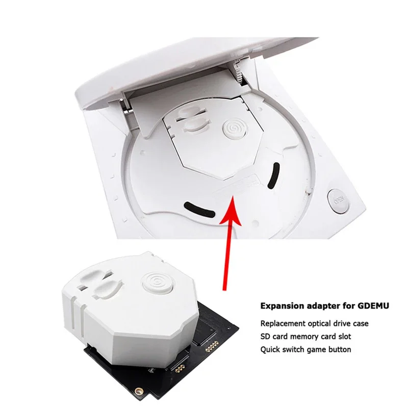 Carte d'émulation de lecteur optique GDEMU V5.20.5, kit de montage de carte à distance pour console DC pour SEGA Dreamcast GDU DC VA1, nouveau