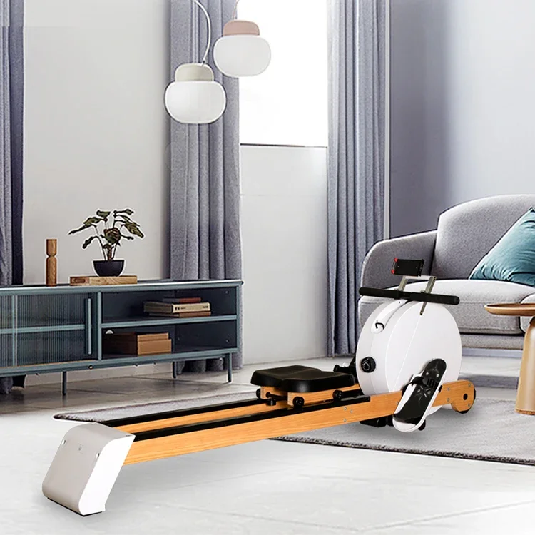 Silent Smart Rowing Machine Magnetic Rower with iPad Holder