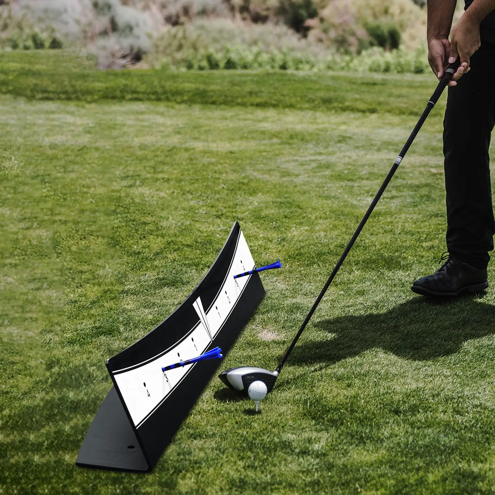 Golf Alignment Balance Practice Durable Golf Putting Trainer for Gift Indoor