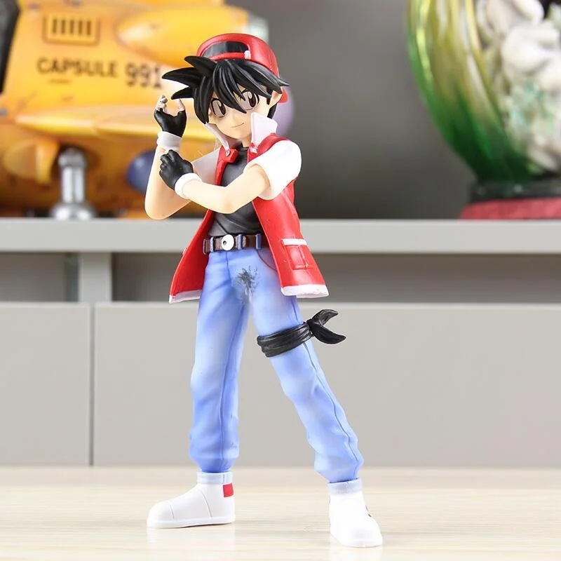 Anime nuevo Ash Ketchum Trainer figura escena colección Aciton figura lindo modelo Pvc niños muñeca decoración niños juguetes regalos