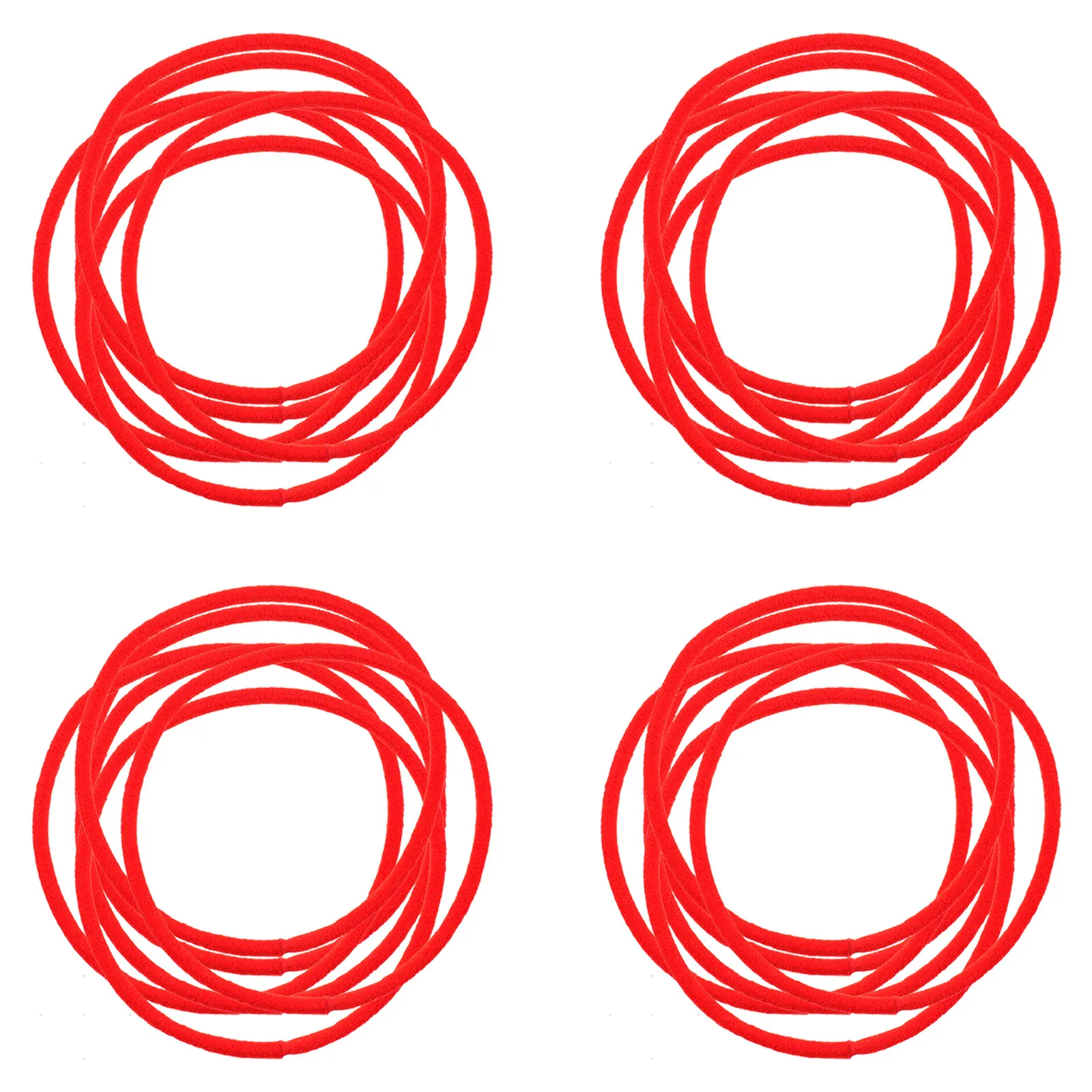 

100pcs Ties For Elastic Scrunchies Colorful Rubber Bands For Thin Stretchy Hair Elastics Fashion Hair